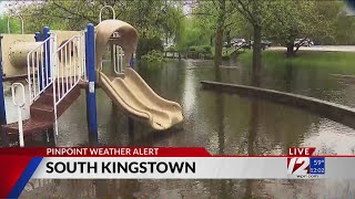 Flooding continues in South Kingstown