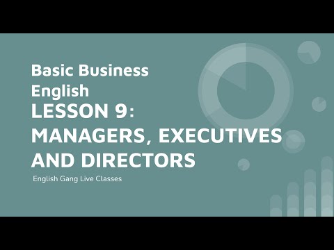 9 Managers, Executives and Directors