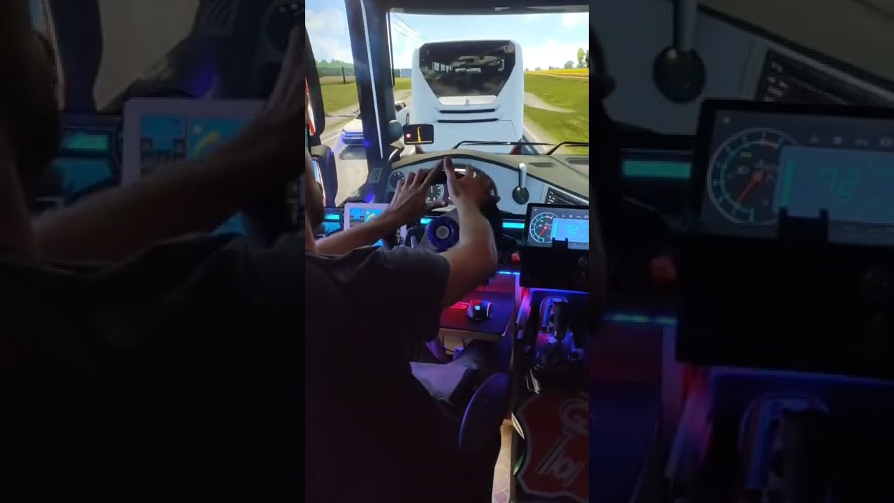 Euro truck simulator 2 Logitech g27 #eurotrucksimulator2  #youtubeshorts  #projectcars3