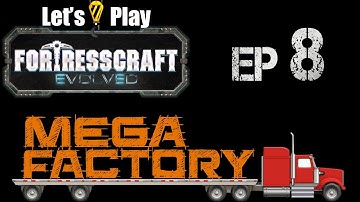 FortressCraft Evolved : Mega Factory - Ep 8 T2 Ore Hunt