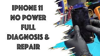 iPhone 11 No Power! Full Diagnosis and Repair.