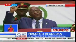 Rais wa Tanzania Pombe Magufuli afichua mshahara wake ya dola elfu nne na mia nane