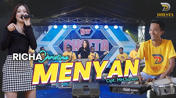 RICHA CHRISTINA - MENYAN Feat ADER NEGRO (Official Music Video) - NEW DHESTA