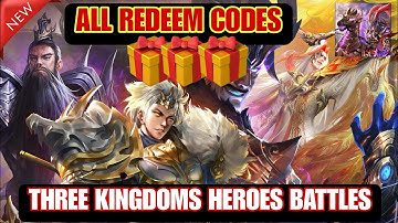 Three Kingdoms Heroes Battles Free 2 Giftcodes - How to Redeem 2 Codes on Three Kingdoms Heroes🎁🎁