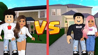 COUPLES FAMILY HOME BUILD CHALLENGE | Bloxburg