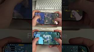 Fake iPhone vs Real iPhone PUBG Gaming Test 🎮🔥 Wait Until the End! #PUBG #iPhone #GamingTest