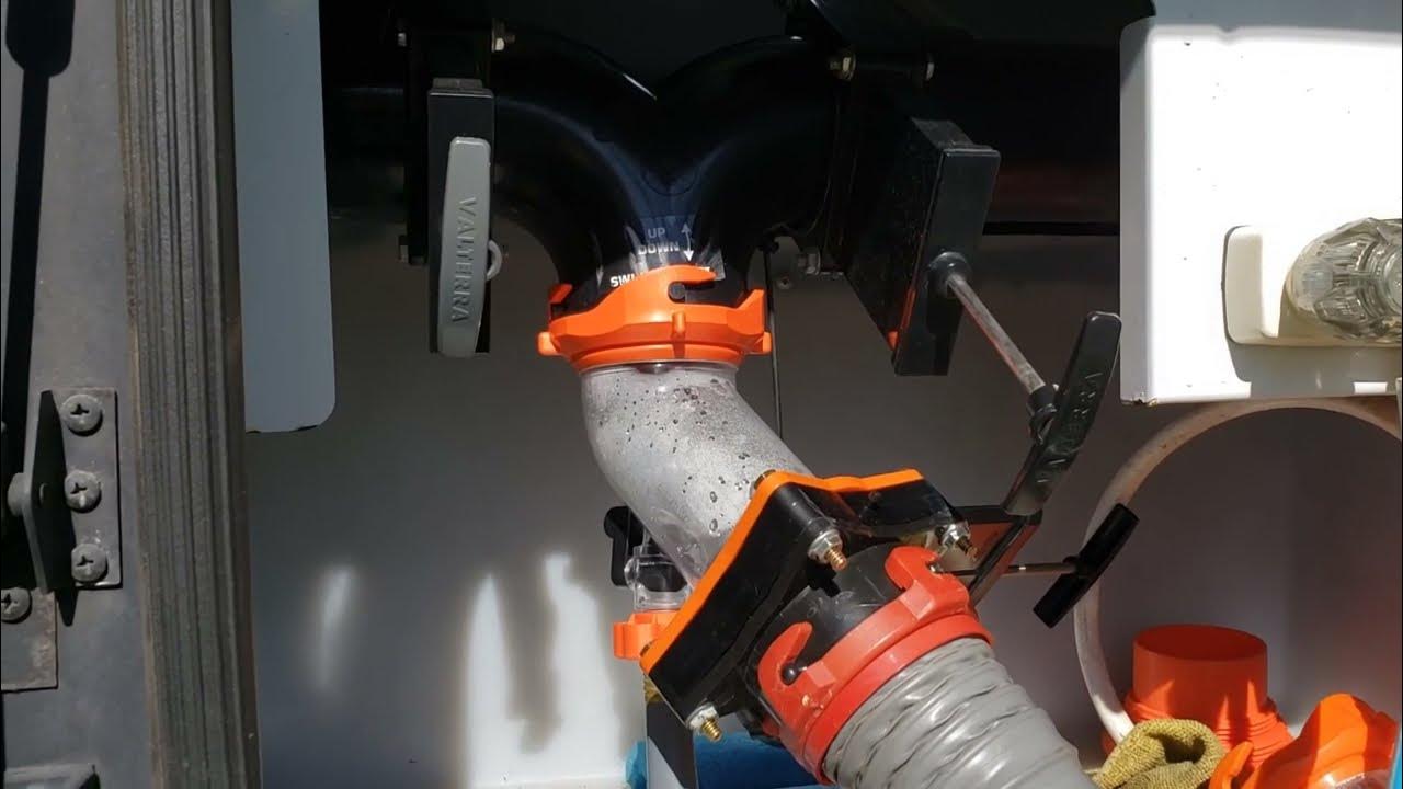 OH CRAP!! RV Black Tank Clogged with Toilet Paper This is How I Clear a