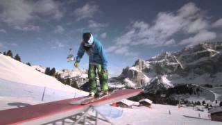 Dolomiti Super Freestyle_Funpark Piz Sella_22-01-2012_South Tyrol Freeski Slopestyle Tour