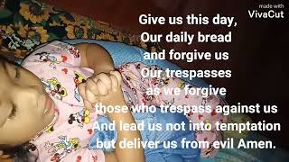 Our Father ( Prayer before bedtime)