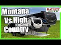 RV COMPARISON Montana vs High Country Luxury Keystone Fifth Wheels