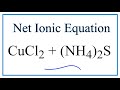 Net Ionic Equations and Solubility