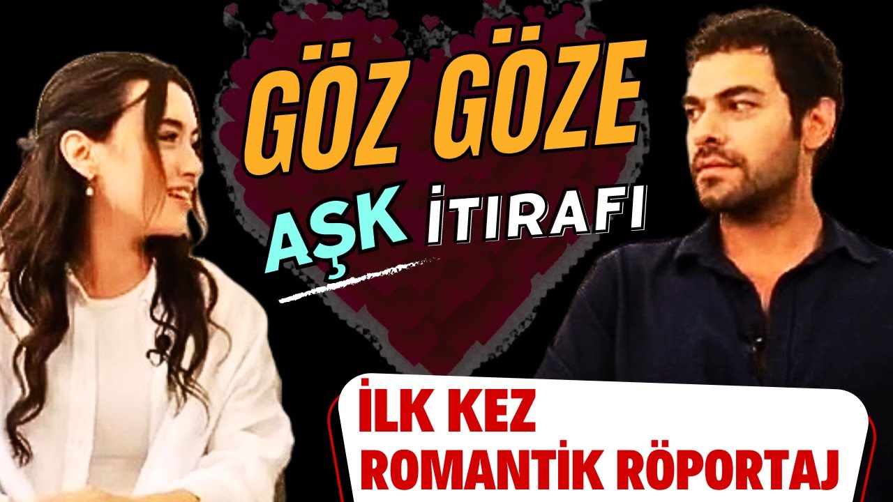 Признания с глазу на глаз от Гекберка Йылдырма и Джемре Арды.Они сказали,что у нас может быть любовь