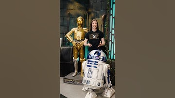 LIFE SIZE R2-D2 and C-3PO! 🤯