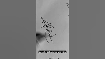 beautiful signature of Arvind name|bhy signs|(requested) #signature #bhy #arvind #shorts