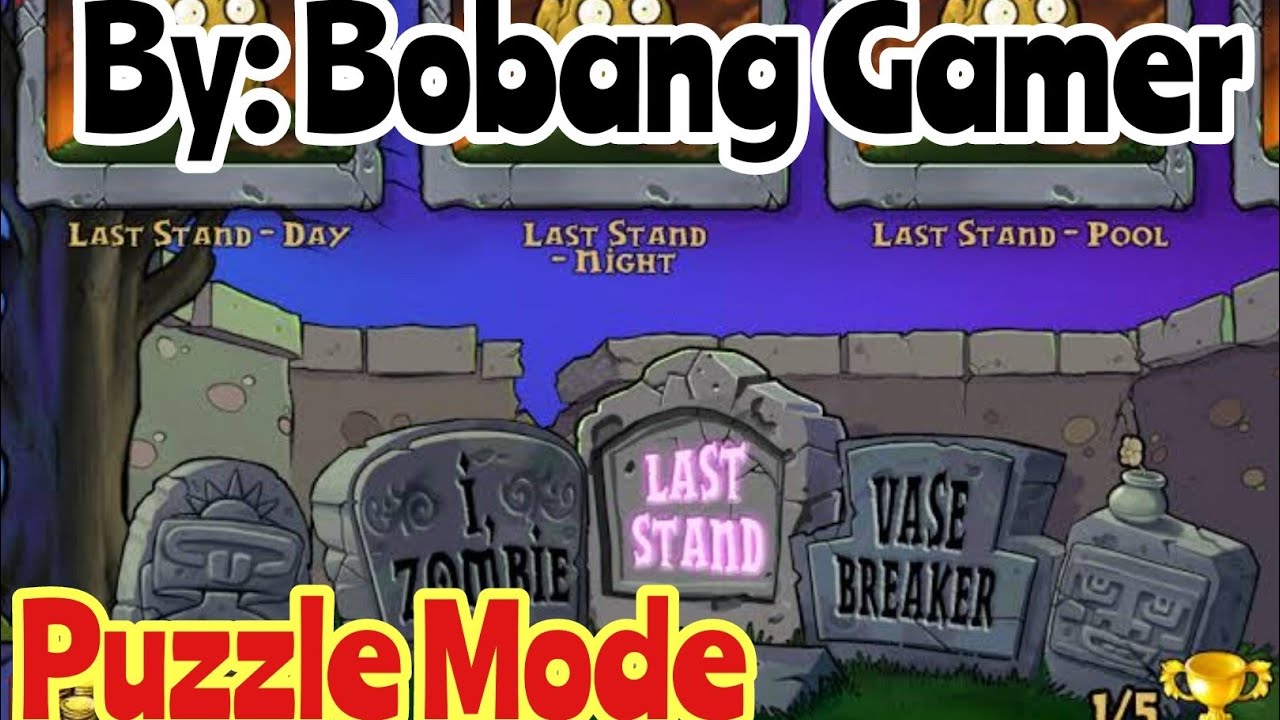 Timeslap PVZ 1 PUZZLE MODE TIMESLAP #pvz1 #plantsvszombies #puzzle - YouTube