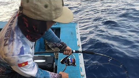 Câu Jig Nước Sâu Gặp Cá Cam #Hung_Truong_JP