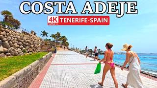 TENERIFE - COSTA ADEJE | Heatwave This Weekend 🥵 4K Walk ● April 2026