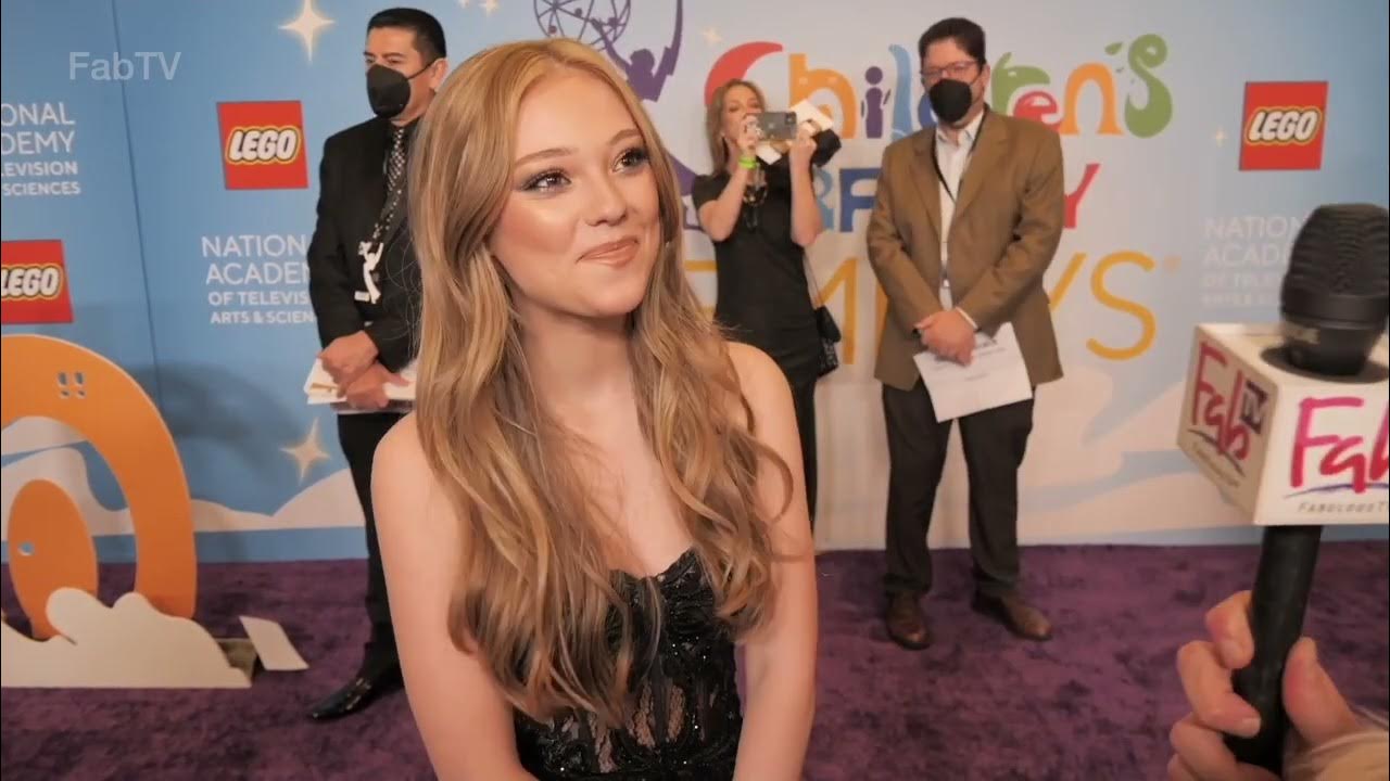 Sophie Grace arrives at the Childrens & Family Emmys Red Carpet - YouTube