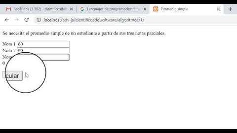 Cómo calcular el Promedio Simple de 3 notas parciales (en JavaScript)