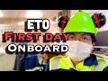 Ship’s Electrician First Day Onboard | Seaman vlog