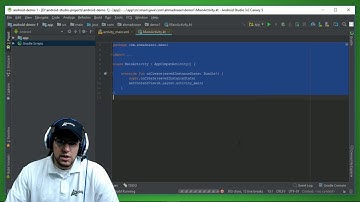 3 1 explore android studio UI and Menus - Android O And Kotlin Arabic