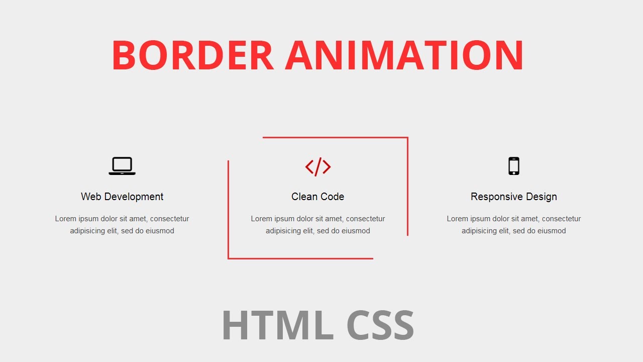 html border  2022 New  Border Animation | Html Css