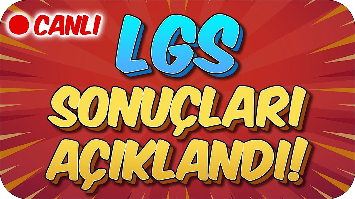 2025 LGS Sonuçları Açıklandı❗ Şimdi Ne Olacak? 💥 CANLI🔴