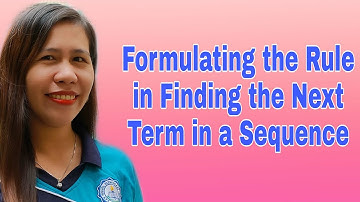 Formulating the Rule in Finding the Next Term in a Sequence