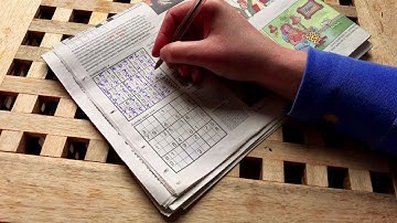 ASMR Sudoku Solving 数独 ★ Writing + Whispering