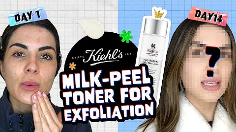 [Honest Review] 14 days with KIEHL'S Milk-Peel Gentle Exfoliating Toner - DayDayNews