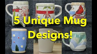 5 Unique Mug Designs!