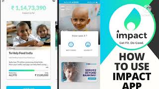Impact App | Do Donations Without Money Just Walk and Donate screenshot 4