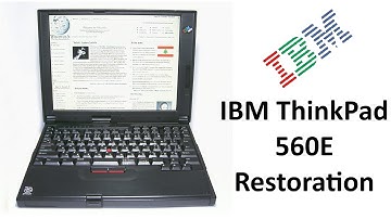 IBM ThinkPad 560, Restoration Part 2