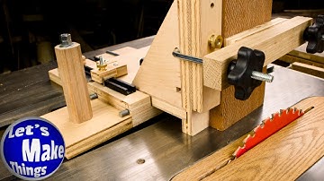Build the Ultimate Tenoning Jig // The Full Onion Build