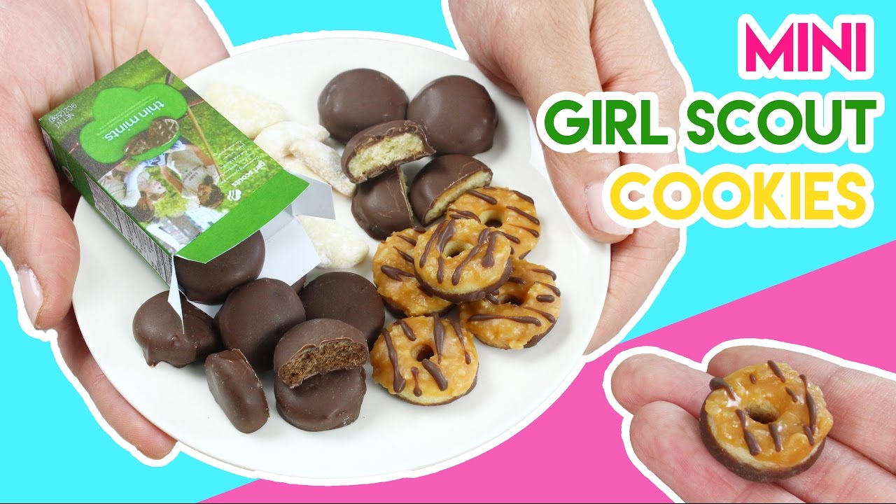how to make mini girl scout cookies youtube how to make mini girl scout cookies youtube