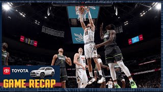 Toyota Game Recap | Minnesota Timberwolves vs. Denver Nuggets