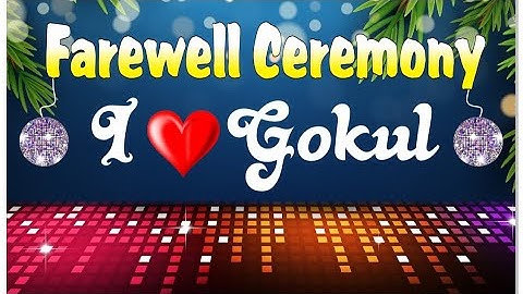 12th  Farewell Some Memories Photos || Gokul Computer Science Institute