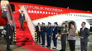 Presiden Jokowi Tiba di Tanah Air, Halim Perdanakusuma, 6 Maret 2024