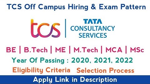 TCS Off Campus Hiring Update | TCS Updated Exam Pattern 2022 | Smart Learning