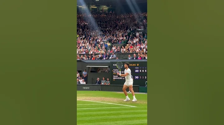 VAMOS! Carlos Alcaraz 🇪🇸 wins Wimbledon Semi-Final #shorts - DayDayNews