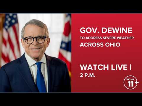 Gov. DeWine Severe Weather Press Conference