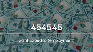 Saint Expedito (Employment)| Agesta Sacred Codes | 454545 Profile