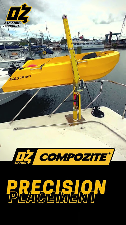CompOZite Davit Crane - Effortless Lifting, Precise Placement