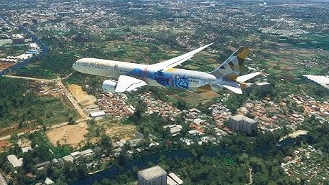 Beautiful Etihad Airways!! Boeing 787 at Jakarta | Soekarno-Hatta International Airport | Indonesia