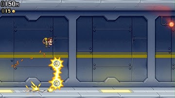 Jetpack Joyride gameplay
