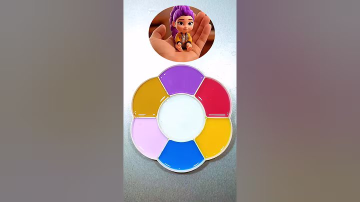 💃🏻Kpop Demon Hunters Color🌀🌈 Mixing (Part 9) #kpopdemonshunters #colormixing #satisfying