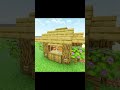 🎬 Minecraft Starter House Build | Cinematic Short 🏡
