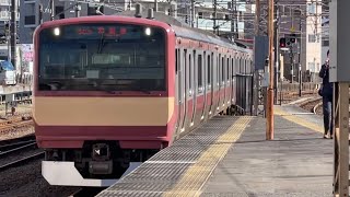 542M 常磐線E531系 水戸駅入線 (K451編成)【赤電】