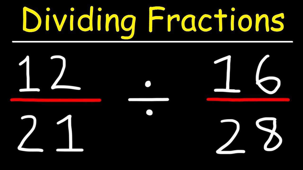 Dividing Fractions