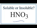 Nitric Acid Properties and Reactions